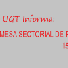 Mesa Sectorial de PTGAS: 15/06/2023