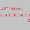 Mesa Sectorial de PTGAS: 22/06/2023