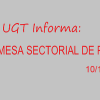 Mesa Sectorial de PTGAS:10/10/2023